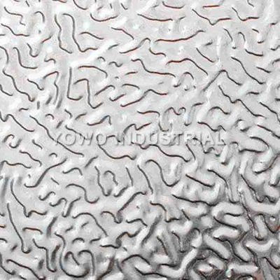 냉동기를 위한 2.5 밀리미터 3003 H18 치장 벽토 알루미늄 양각으로 무늬넣은 천